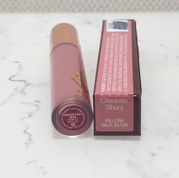 Charlotte Tilbury Airbrush Flawless Lip Blur Liquid Lipstick Pillow Talk - Picture 3 of 3